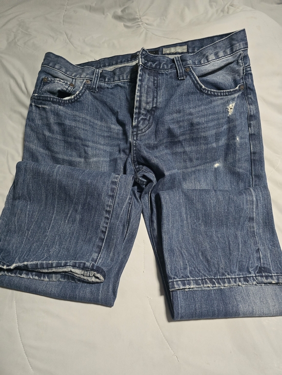 Aeropostale Other - Aeropostale Men's Slim Straight Jeans Distressed Medium Wash 34x30 Rigid